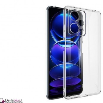 Silikoninis-Anti shock dėklas - permatomas  1.5 mm.(Xiaomi Poco X5 5G/Redmi Note 12 5G)